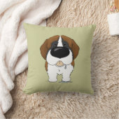 大きい鼻サンベルナール峠 クッション (ブランケット)