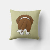 大きい鼻サンベルナール峠 クッション (裏面)