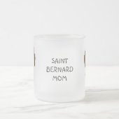 大きい鼻サンベルナール峠 フロストグラスマグカップ (中央)