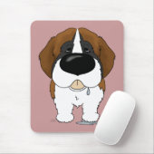 大きい鼻サンベルナール峠 マウスパッド (マウス)