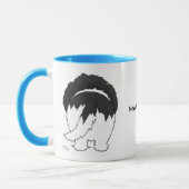 大きい鼻ニューファウンドランド マグカップ (左)