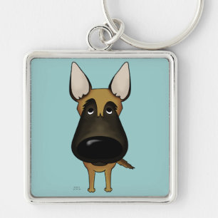 大きい鼻Malinois キーホルダー