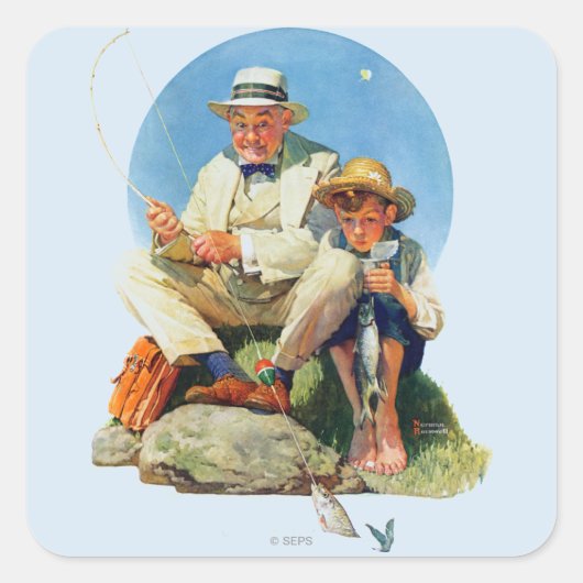 大きい1つをつかまえること スクエアシール (正面)