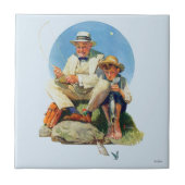 大きい1つをつかまえること タイル (正面)