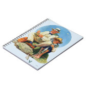 大きい1つをつかまえること ノートブック (左側)