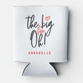 大きい4ああ!40歳の誕生日パーティーのお願いギフト 缶クーラー (正面)