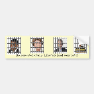 大きい4のための刑務所愛 バンパーステッカー