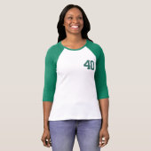 大きい40の誕生日のTシャツ Tシャツ (正面フル)