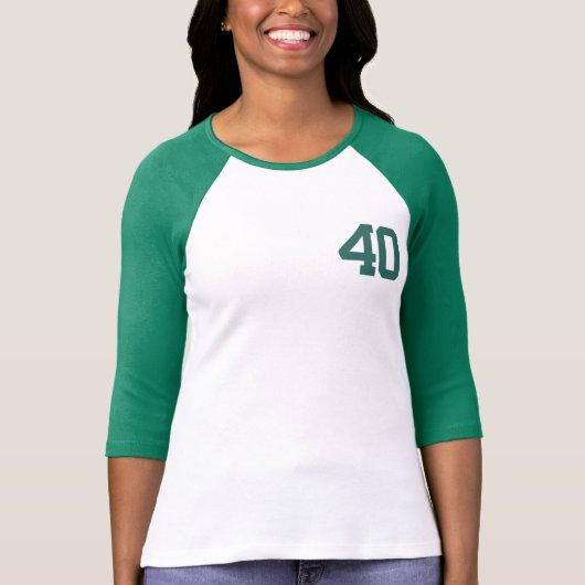 大きい40の誕生日のTシャツ Tシャツ (正面)