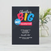 大きい40招待状 招待状 (スタンド正面)