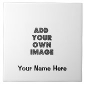 大きい6x6タイルの芸術-あなた専有物を作って下さい! タイル (正面)