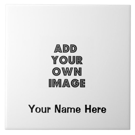 大きい6x6タイルの芸術-あなた専有物を作って下さい! タイル (正面)