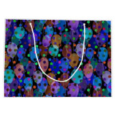 大きい、光沢のあるカスタムなギフトバッグ-か誕生日 ラージペーパーバッグ (裏面)