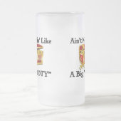 大きい"利得" フロストグラスビールジョッキ (中央)