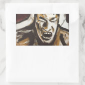 大きい 長方形シール (バッグ)