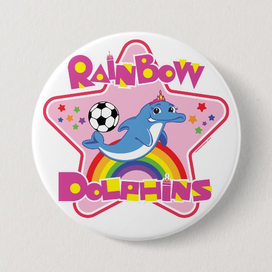 大きい、3インチの円形ボタン 缶バッジ (正面)