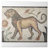 大きい(6" x 6")陶磁器の写真のタイルかローマのモザイク タイル (正面)