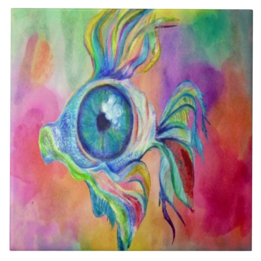 大きい(6" X 6")陶磁器の写真のタイルの タイル (正面)