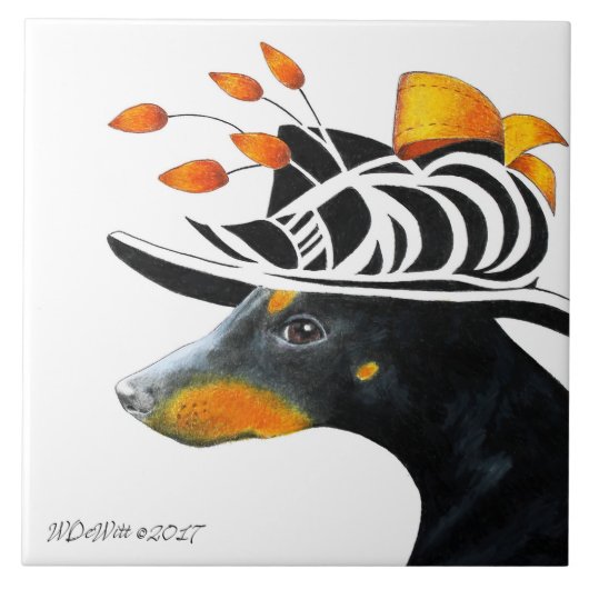 大きい(6" X 6")陶磁器の写真のタイル タイル (正面)