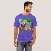 大きい「DAL (6XLまでのサイズ)によって彼のためのnの高いティー Tシャツ (正面フル)