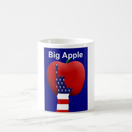 大きいAppleのコーヒー・マグ コーヒーマグカップ (中央)