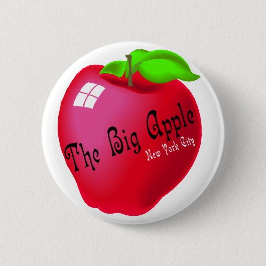 大きいApple 缶バッジ (正面)