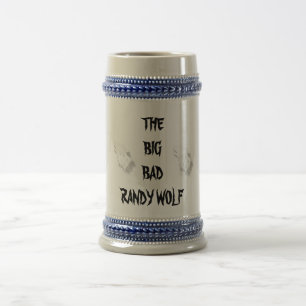 大きいBADRANDYのオオカミ ビールジョッキ