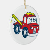 大きいBerthaのレッカー車のオーナメント セラミックオーナメント (右)