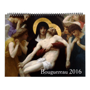 大きいBouguereau 2016 カレンダー