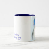 大きいCaféファティマのマグ ツートーンマグカップ (中央)