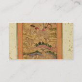 大きいCliveから象を、捕獲しているハンター 名刺 (裏面)