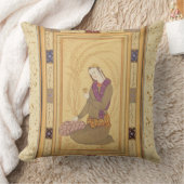 大きいClive Aからのコップを、握るつけられていた青年 クッション (ブランケット)