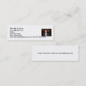 大きいdの地帯カード スキニー名刺 (正面/裏面)