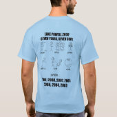 大きいD Tシャツ (裏面)