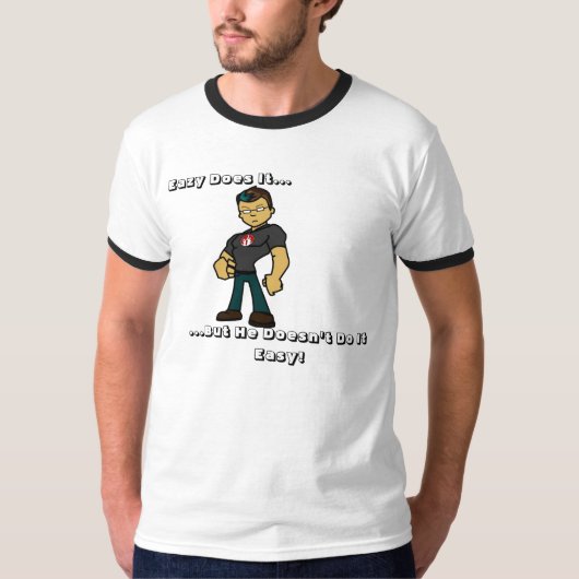 大きいEazyの信号器のティー Tシャツ (正面)