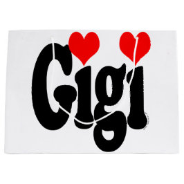 大きいGigiのギフトバッグ ラージペーパーバッグ