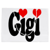 大きいGigiのギフトバッグ ラージペーパーバッグ (裏面)