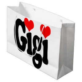 大きいGigiのギフトバッグ ラージペーパーバッグ