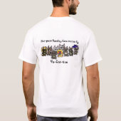 大きいHRFVメンズ Tシャツ (裏面)