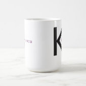 大きいKaylaのバラマグを治します コーヒーマグカップ (中央)