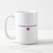大きいKaylaのバラマグを治します コーヒーマグカップ (左)