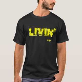 大きいLIVIN Tシャツ