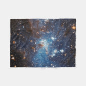 大きいMagellanicの地域LH 95の星形成 フリースブランケット (正面(横))