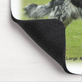 大きいMunsterlander マウスパッド (コーナー)