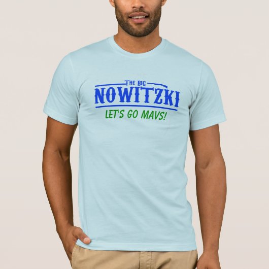 大きいNowitzki Tシャツ (正面)