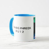 大きいPHREEKのマグ マグカップ (正面左)