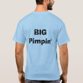 大きいPimpin Tシャツ (裏面)