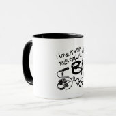 大きいPoppa マグカップ (正面左)