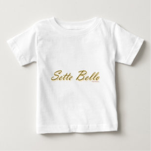 大きいsetteベリョ-幅コピー16インチの ベビーTシャツ