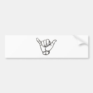 大きいSHAKA バンパーステッカー